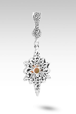 UR Love is Fierce Pendant™ in Northern Lights™ Mystic Quartz - Single Stone - only found at SARDA™
