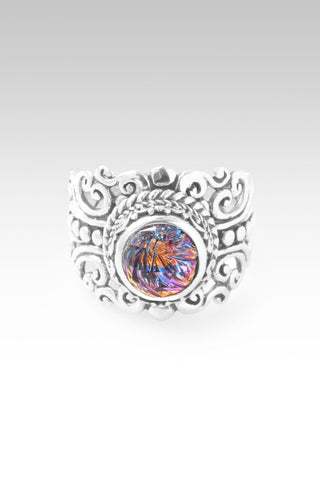 UR Love is Fierce Ring II™ in Northern Lights™ Mystic Quartz - Dinner - only found at SARDA™