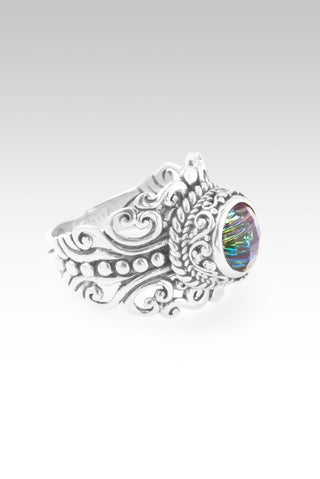 UR Love is Fierce Ring II™ in Northern Lights™ Mystic Quartz - Dinner - only found at SARDA™