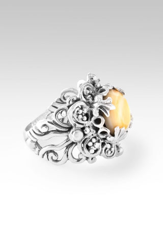 UR Love is Fierce Ring II™ in Yellow Mother of Pearl - Dinner - only found at SARDA™