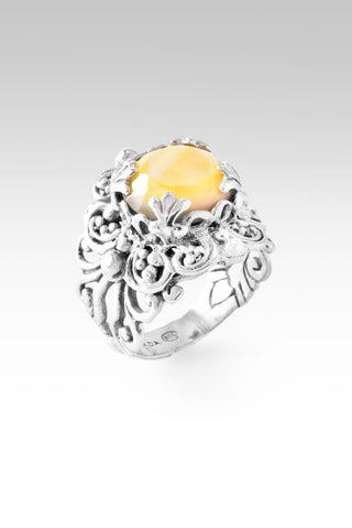 UR Love is Fierce Ring II™ in Yellow Mother of Pearl - Dinner - only found at SARDA™