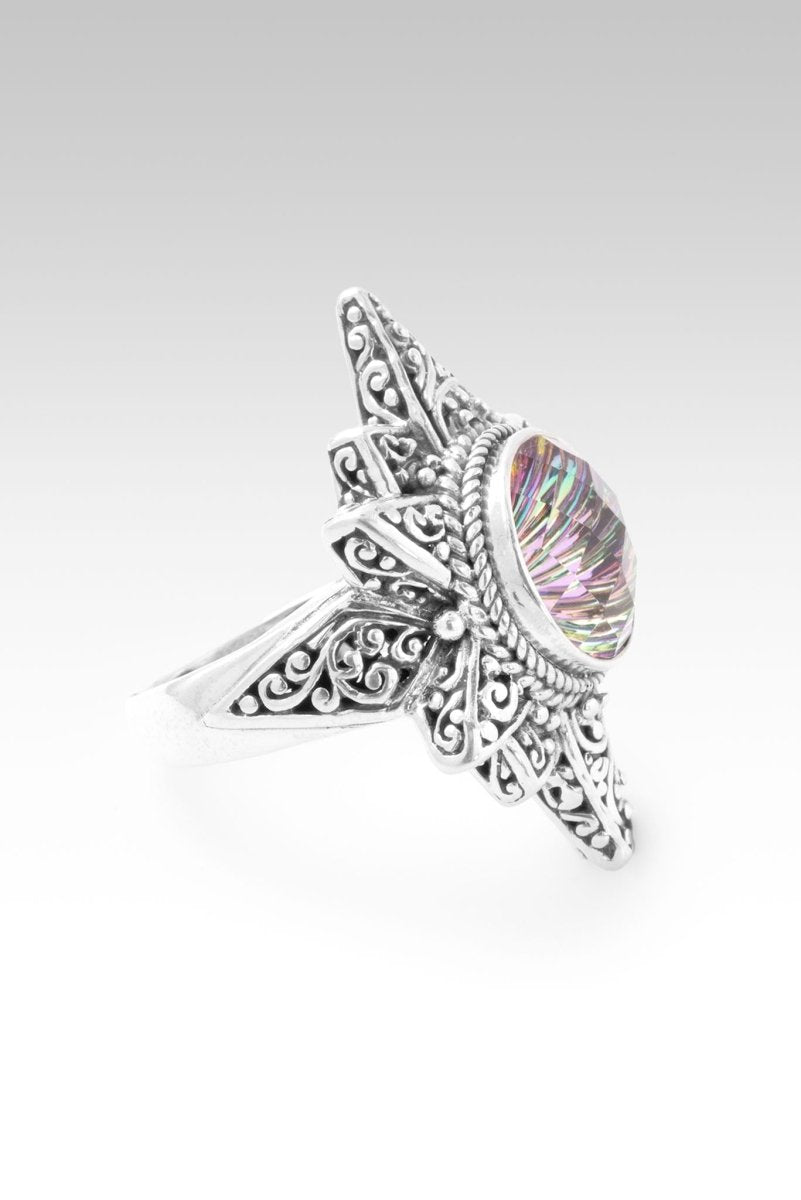 UR Love is Fierce Ring™ in Northern Lights™ Mystic Quartz