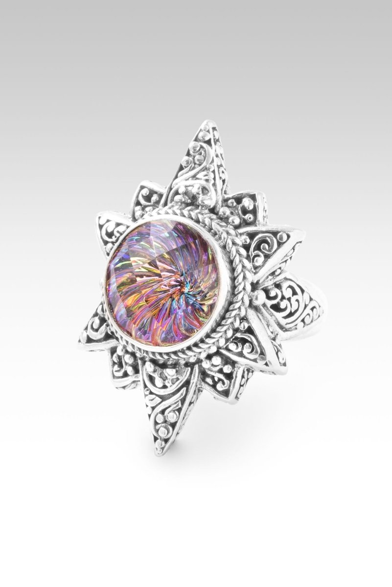 UR Love is Fierce Ring™ in Northern Lights™ Mystic Quartz