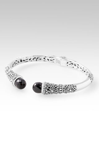 UR Mess, His Healing Tip - to - Tip Bracelet™ in Black Spinel - Tip - to - Tip - only found at SARDA™