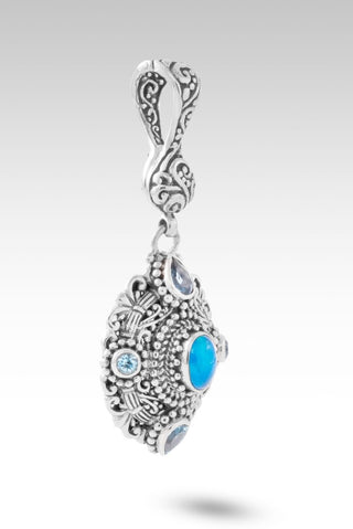 UR My Saving Grace Pendant™ in Paraiba Ethiopian Opal, Swiss Blue Topaz & Arctic Blue Topaz - Multi Stone - only found at SARDA™