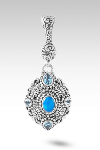 UR My Saving Grace Pendant™ in Paraiba Ethiopian Opal, Swiss Blue Topaz & Arctic Blue Topaz - Multi Stone - only found at SARDA™