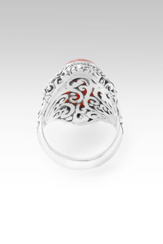 UR Peace I Was Missing Ring™ in Banded Carnelian Agate - Dinner - only found at SARDA™
