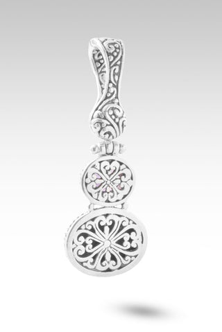 UR Peace Pendant™ in Stichtite, Amethyst & English TeaRose™ Mystic Topaz - Multi Stone - only found at SARDA™