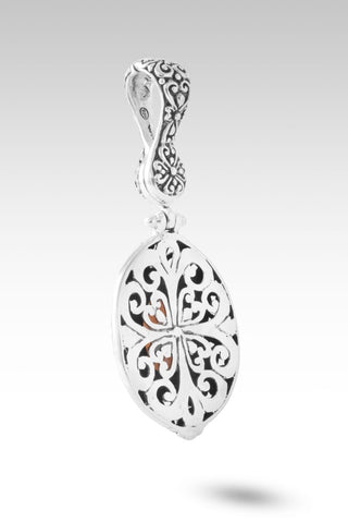 UR Promise Held True Pendant™ in Flower Agate with Chalcedony - Single Stone - only found at SARDA™