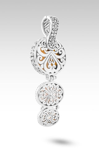 UR Promise Held True Pendant™ in Yellow Mother of Pearl, Flower Agate & White Moonstone - Multi Stone - only found at SARDA™