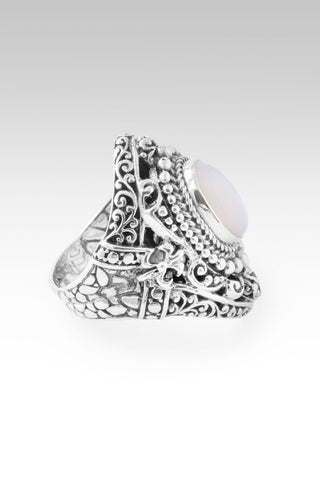 UR Promise Held True Ring™ in White Moonstone - Dinner - only found at SARDA™