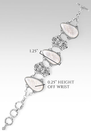 UR Promises Bracelet™ in White Mother Of Pearl - Multi Stone - only found at SARDA™