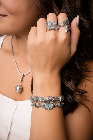 UR Promises Held True Ring™ in Abalone - Statement - only found at SARDA™