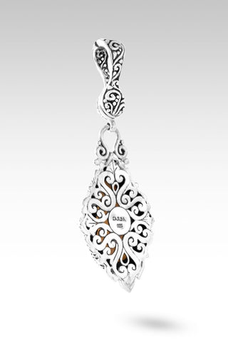 UR Promises Pendant™ in White Mother Of Pearl - Single Stone - only found at SARDA™