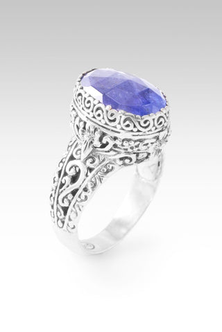 UR Still Here Ring II™ in Tanzanite - Dinner - only found at SARDA™