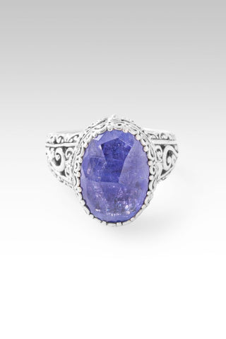 UR Still Here Ring II™ in Tanzanite - Dinner - only found at SARDA™