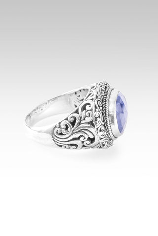 UR Still Here Ring™ in Tanzanite - Dinner - only found at SARDA™