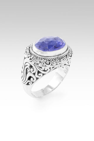 UR Still Here Ring™ in Tanzanite - Dinner - only found at SARDA™