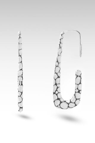 UR Story is His Earrings™ in Watermark - J - Hoop - only found at SARDA™