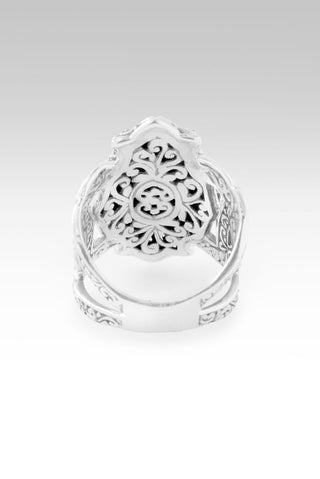 Walk In Wisdom Ring II™ in Navy Blue Indonesian Coral - Statement - only found at SARDA™