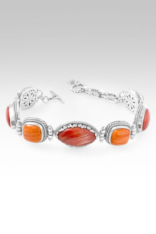 Watch What He Can Do Bracelet™ in Red Spiny Oyster & Orange Spiny Oyster - Multi Stone - only found at SARDA™