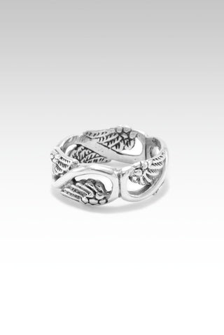 Whatever Is Excellent Ring™ in Watermark - Stackable - SARDA™