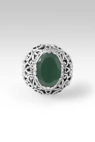 Who He Is Ring™ in Green Quartz - Dinner - only found at SARDA™