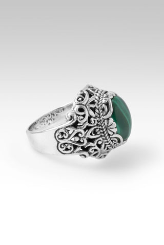 Who He Is Ring™ in Malachite - Dinner - only found at SARDA™