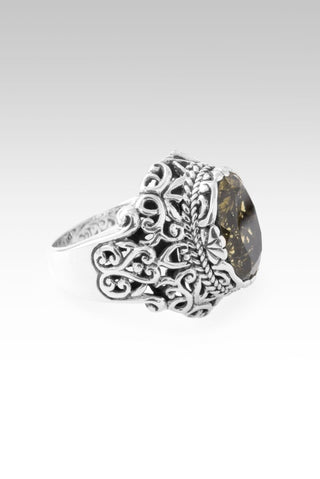 Who He Is Ring™ in Olive Quartz - Dinner - only found at SARDA™