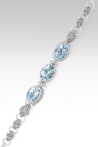 Who I Belong To Bracelet™ in Arctic Blue Topaz - Multi Stone - only found at SARDA™