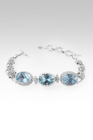 Who I Belong To Bracelet™ in Arctic Blue Topaz - Multi Stone - only found at SARDA™