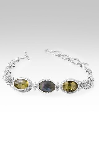 Who I Belong To Bracelet™ in Vesuvianite Mother of Pearl Quartz & Sunflower Citrine - Multi Stone - only found at SARDA™