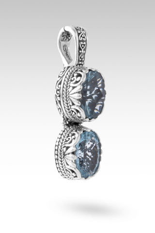 Who's Name is Highest Pendant™ in Arctic Blue Topaz - Multi Stone - only found at SARDA™