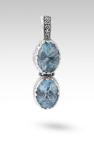 Who's Name is Highest Pendant™ in Arctic Blue Topaz - Multi Stone - only found at SARDA™