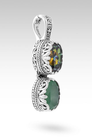 Who's Name is Highest Pendant™ in Galahad's Quest™ Mystic Quartz & Green Quartz - Multi Stone - only found at SARDA™