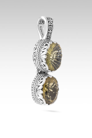 Who's Name is Highest Pendant™ in Olive Quartz - Multi Stone - only found at SARDA™
