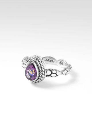 Wish Ring II™ in Purple Ivy™ Mystic Topaz - Stackable - SARDA™