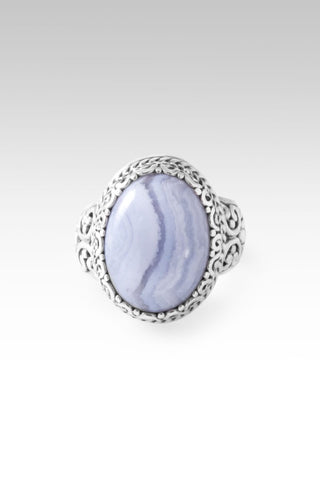 Wonderful Counselor Ring™ in Blue Lace Agate - Dinner - only found at SARDA™