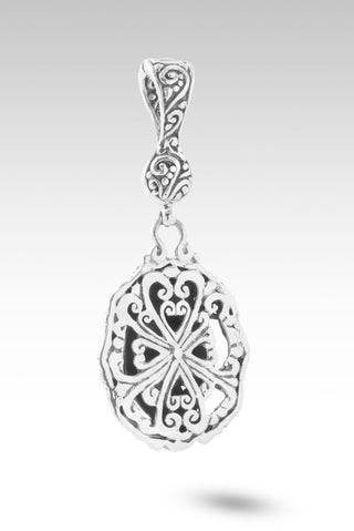 Wonderful Works Pendant™ in Black Mother Of Pearl Dahlia & Black Spinel - Multi Stone - only found at SARDA™