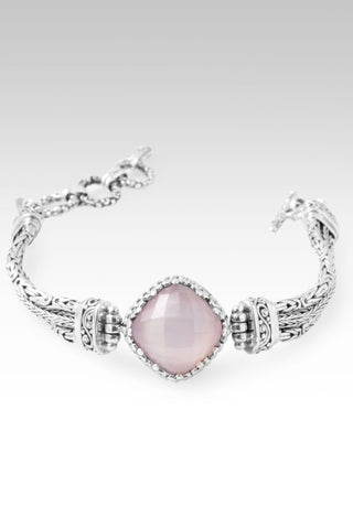 Workin' 4 UR Good Always Bracelet™ in Rose Quartz Pink Mother of Pearl - Single Stone - only found at SARDA™
