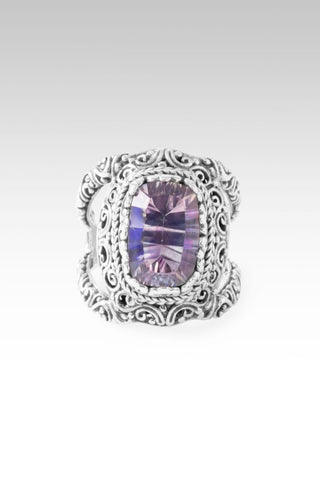 Workin' 4 UR Good Always Ring™ in Lilac Rose De France™ Mystic Quartz - Split Shank - only found at SARDA™
