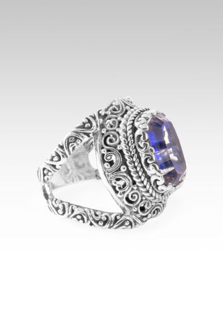 Workin' 4 UR Good Always Ring™ in Lilac Rose De France™ Mystic Quartz - Split Shank - only found at SARDA™