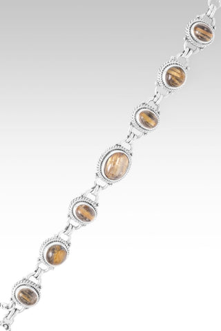Worlds in His Hands Bracelet™ in Copper & Gold Rutilated Quartz - Multi Stone - only found at SARDA™