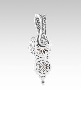 Worlds in His Hands Pendant™ in Copper & Gold Rutilated Quartz - Multi Stone - only found at SARDA™