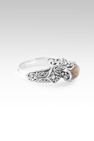 Worlds in His Hands Ring II™ in Copper & Gold Rutilated Quartz - Dinner - only found at SARDA™