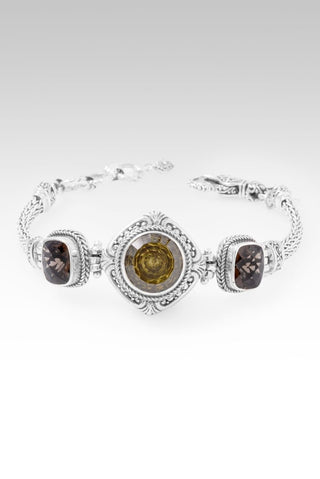 Worshipping In & Thru It Bracelet™ in Olive Quartz & Smoky Quartz - Multi Stone - only found at SARDA™