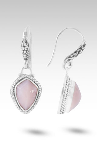 You Matter Earrings III™ in Pink Opal - Bali Wire - only found at SARDA™