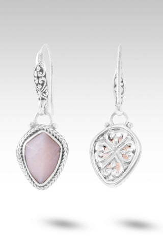 You Matter Earrings III™ in Pink Opal - Bali Wire - only found at SARDA™