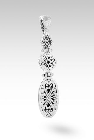 Your Mess, Is His Healing Pendant™ in Black Indonesian Coral & Black Spinel - Multi Stone - only found at SARDA™