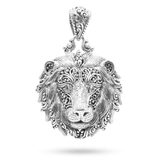 "BE COURAGEOUS" LION STATEMENT PENDANT™ - Sarda